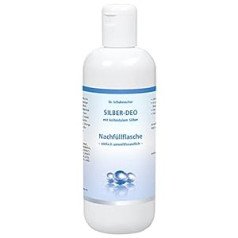 Dr. Schuhmacher Sudraba dezodorants 500 ml uzpildes pudele Dr. Schuhmacher