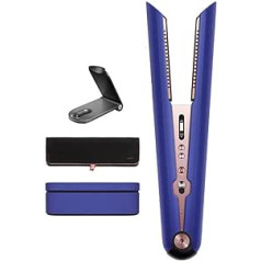 Dyson „Dyson Corrale“ plaukų tiesinimo belaidis purpurinės mėlynos/rožinės spalvos plaukų tiesintuvas su baterija, varinės plokštės glotnesniems plaukams, veikimo laikas 30 minučių, greitas įkaitinimas, plaukų tiesinimas 210°C maks.