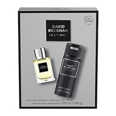 David Beckham Instinct Eau de Toilette Gift Set 30 ml + Deodorant 150 ml, 1, 180.0 ml, 122.0 g