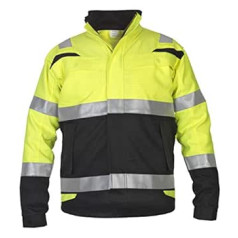 Hydrowear 043602YB, Malmö, Sommerarbeitsjacke Multi CVC, Signalgelb / Schwarz, Größe 60