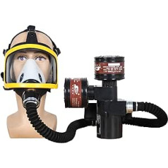 Pilnas sejas maskas respiratoru sistēma ar pastāvīgu gaisa plūsmu (elektriska)