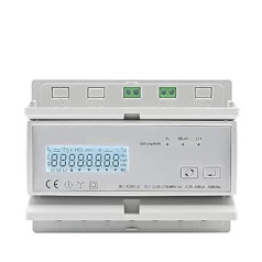 Leistungsmesser, Tuya WiFi ZigBee Dreiphasiger Zwei-Wege-Bidirektionaler Energie-KWh-Meter-Monitor Vatmetrs-Unterstützung Modbus RTU 3 * 85/190 V vai 230/400 VAC Strommonitor