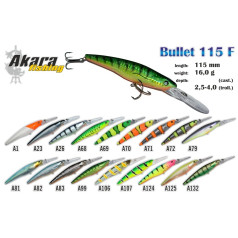 Vobleris AKARA «Bullet» 115 F