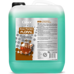 Nanopreparatinis grindų valymo skystis CLINEX Nano Protect Floral 5L