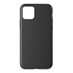 Elastīgs gēla futrālis iPhone 15 Soft Case, melns