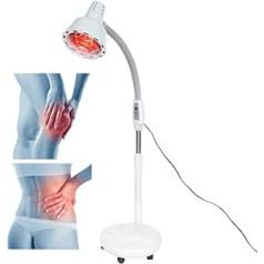 275 W Infrared Lamp Heat Lamp Red Light Spotlight Red Light Adjustable Infrared Light Therapy Infrared Heating Lamp for Pain Relief from Back Pain