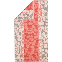 CAWÖ Home Noblesse Harmony Floral 1086 Coral 27 vannas dvielis 80 x 160 cm