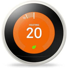 Nest Learning — 3A paaudzes inteliģentais termostats, balts, T3030EX