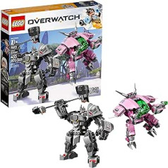 LEGO 75973 Overwatch D.Va & Reinhardt, celtniecības komplekts