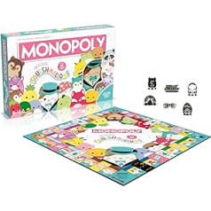 Laimėjimo judesiai – Monopoly Squishmalows – 1 išskirtinis pliušinis žaislas – Stalo žaidimas – Stalo žaidimas – prancūziška versija