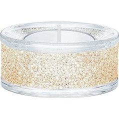 Swarovski Shimmer 5428724 tējas lampiņa, kas izgatavota no zelta kristāliem, izmēri: 3,15 cm x 6,7 cm x 6,7 cm