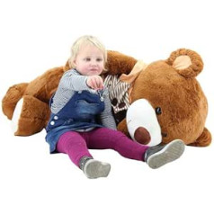 Sweety-Toys 5383 Riesen Teddy Teddybär LOVE YOU Bär 120 cm Teddybär mit Kapuzen T-krekls LOVE YOU Plüschbär Premium Qualität Sweety-Toys supersüss