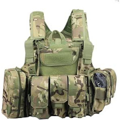 ATAIRSOFT Militär Armee Schwer Pflicht MOLLE Kampf Weste/Schulung Schutz Geborgenheit Weste su Beutel für Taktisch Jagd Airsoft Außen Camping