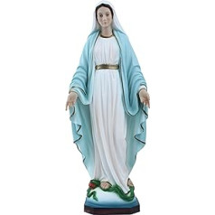 Nevainojama sveķu Madonnas statuja, augstums 30 cm, rokām apgleznota