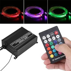 LED Starry Sky Fiber Optic 16 W RGB LED optiskās šķiedras gaismas zvaigžņu griestu komplekts Starry Sky Fiber gaismas uzstādīšanas komplekts ar tālvadības pulti un 150 gaismas šķiedrām mājas dekorēšanai, zemūdens apgaismojumam