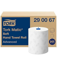 Tork Matic balts papīra dvielis, 210 mm, 150 m, 19 cm, 1,31 kg, 388 mm, 588 mm