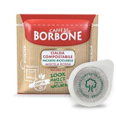 Caffè Borbone - 600 kafijas kapsulas no itāļu Premium kafijas - Red Bland - 100% Arabica - standarta ESE 44mm - Intensitāte 9/10