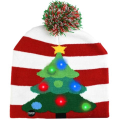BQ52K Рождественская шапка с узором 2