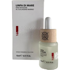 Darsena Delsale Darsena del Sale Linfa Di Mare Siero Viso Deep Booster ar jūras kolagēnu, cīnās pret grumbām un dziļi mitrina ādu (15 ml)