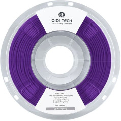 QIDI TECH 1,75 mm ABS filaments bez smaržas, 3D printeru filaments ABS Rapido 1 kg spole, violeta krāsā