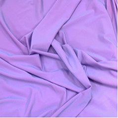 3 metri Pre Cut mīksts izturīgs elastīgs Lycra Stretch auduma divu toņu 140 cm plats kostīmu materiāls Dressmaking topi svārki (Lycra Purple)