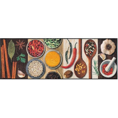 mazgāt+dry 078593 Hot Spices paklājs, akrils, 60 x 180 x 0,7 cm, daudzkrāsains