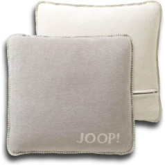 Joop! Uni Doubleface spilvena pārvalks 50 x 50 cm Feather Ecru