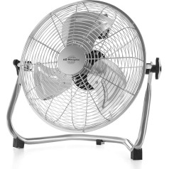 Orbegozo PW 1332 Power Fan Rūpnieciskais ventilators - 50 W jauda - 3 ātrumi - Lāpstiņas diametrs: 30 cm - Rokturis pārnēsāšanai