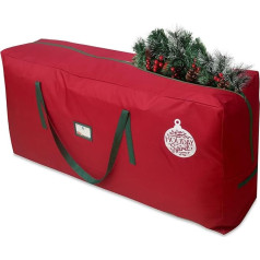 HOLIDAY SPIRIT Red Christmas Tree Storage Bag - 7 ft