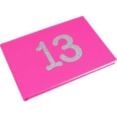 13. dzimšanas dienas karsti rozā fotoalbuma dāvana no Metal Planet/The Purple Gift Company