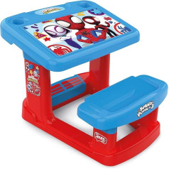 Chicos - Spidey Desk - Children's Desk with Large Work Surface and Storage Compartments - Includes 5 Spidey Prints, from 24 Months (51063)