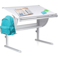 Hjh Office Belia Nenos Children's Desk Height Adjustable Tilting Desk