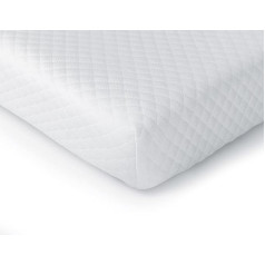 Kescas Gemini Memory Foam Hybrid matracis, biezums 10 cm, izmērs 90 x 200 cm, vidēji ciets matracis, ar rāvējslēdzēju un neslīdošo pamatni. Piegādāts kastē