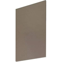Berlioz Créations Berlioz Creations CJ4HT 2 Panels High Gloss Taupe 33 x 1.6 x 70 cm 100 Percent Made in France