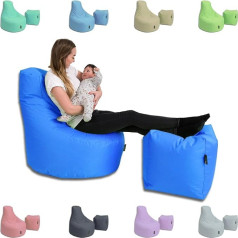 Bubibag Bean Bag Set Cushion Lounge Gamer Bean Bag Chair Original Seat Cushion Piemērots lietošanai iekštelpās un ārpus telpām Gatavs, pildīts 32 krāsās (kamuflāža)