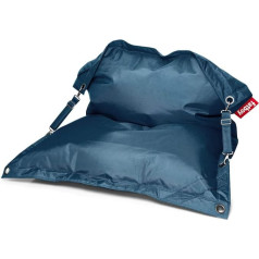 Fatboy Buggle-Up Bean Bag Jeans gaiši zils - regulējama viena vai divu sēdvietu zona - lielisks atpūtas krēsls iekštelpās un ārpus telpām - 185 x 137 cm