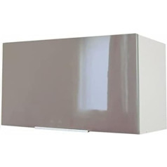 Berlioz Créations CH6HT настенный шкаф для кухни с вытяжной трубой, цвет тауп, глянцевый, 60 x 34 x 35 см, 100% французское производство