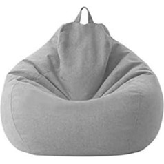 Jungen Dīvāna pārvalks Bean Bag krēsli Dīvāna pārvalks Bean Bag Cover Pouf Gaming Lounge Seat Bean Bag Pouf Puff Couch Tatami bērniem un pieaugušajiem Ērts atpūtas spēļu krēsls Bean Bag (bez pildījuma)