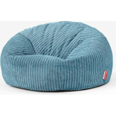 Lounge Pug Dīvāns atpūtas krēsls Cord Turquoise