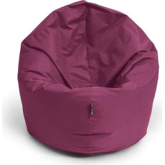 Bubibag 2-in-1 Beanbag krēsls ar pildījumu, izmērs L - XXL - var izmantot kā sēdekļa vai grīdas spilvenu - Krēsls / Krēsls / Beanbag krēsls