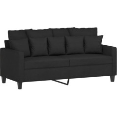 Vidaxl Диван 2-местный, Lounge Sofa Couch with Armrests Back Cushion, Дизайн дивана для гостиной, Диван на металлическом каркасе, Мебель для сидения двухместная, Че