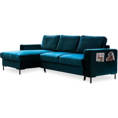 Miuform Kampinė sofa su miego funkcija ir lovos dėže, 