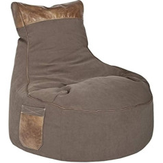 Gouchee Home SITING POINT tikai ar MAGMA Jamie Swing Bean Bag Brown