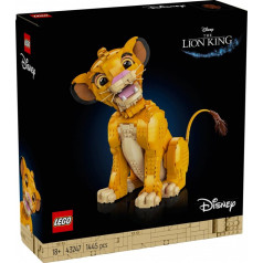 Disney bloki classic 43247 simba lauvas karaļa jauneklis