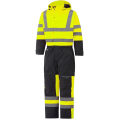 Helly Hansen darba apģērbs Hi-Vis All-Weather ALTA Suit CL3 ūdensnecaurlaidīgs izolēts ziemas darba kombinezons 369 46, dzeltens, 70665