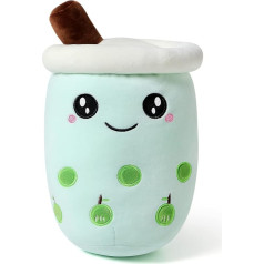 shownicer Plush Toy, Boba Tea Cuddly Toy, Kawaii Bubble Tea Plush, Plush Cushion Toy, Milk Tea Cup Cushion, Doll Throw Pillow, Cuddly Toy Gift for Children, Girls, Boys