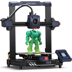 Anycubic Kobra 2 Pro 3D printeris, 500 mm/s ātrgaitas 3D printeris, 10 x ātrs 3D printeris ar lielu skaitļošanas jaudu, jauna konstrukcija, LeviQ 2.0 automātiskā izlīdzināšana, gudrs Z-novirze, drukas izmērs 220 x 220 x 250 mm