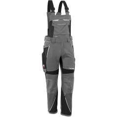 Grizzlyskin Iron Dungaree darba bikses vīriešiem un sievietēm, Unisex katla uzvalks, Codura aizsargbikses ar vairākām kabatām un aizsardzību pret iegriezumiem, regulārs izmērs