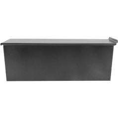 Backformen Laibpfanne mit Deckel Antihaftbeschichtete flache Toastbox for Backen von Brot im Ofen Toast Essen Servierwerkzeug for die Küche zu Hause 32,5 cm * 12,5 cm * 12 cm Brioche-Brot ( Color : Ne