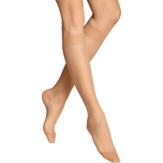 ITEM m6 - Невидимые женские тонкие чулки до колена из плотного материала плотностью 15 ден